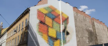 ציורי גרפיטי רובע היהודי בבודפשט