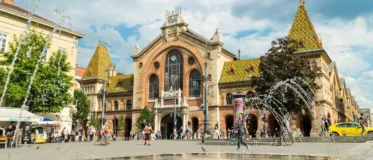 השוק המקורה בבודפשט