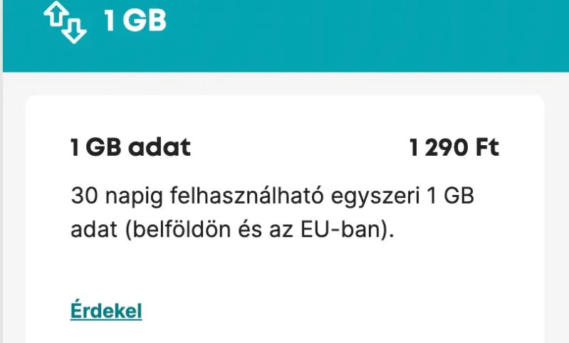 כרטיס סים בודפשט חברת וואן