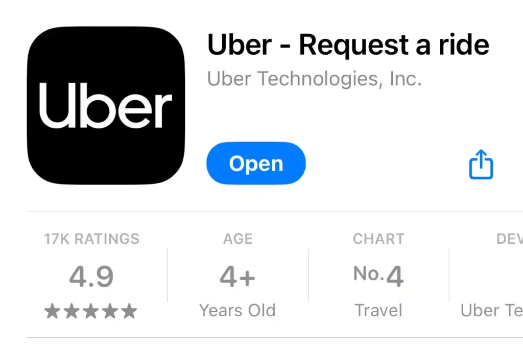 מוניות בבודפשט אפליקציית UBER